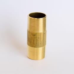 ATC 1 in. MPT X 1 in. D MPT Yellow Brass Nipple 3 in. L