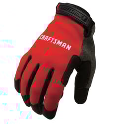 Craftsman XL Nylon Black/Red Dipped Gloves
