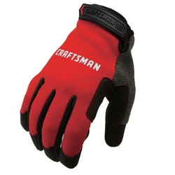 Craftsman XL Nylon Black/Red Dipped Gloves