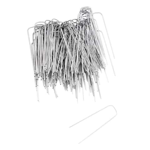 Greenscapes 1 in. W X 6 in. L Steel Landscape Fabric Pins 100 pk - Ace  Hardware