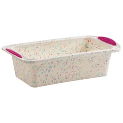 Trudeau 4-1/2 in. W Confetti Loaf Pan Multicolored