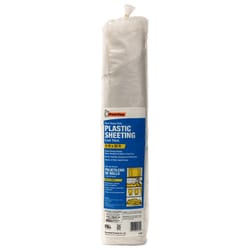 Frost King Plastic Sheeting 4 mil X 15 ft. W X 25 ft. L Plastic Clear