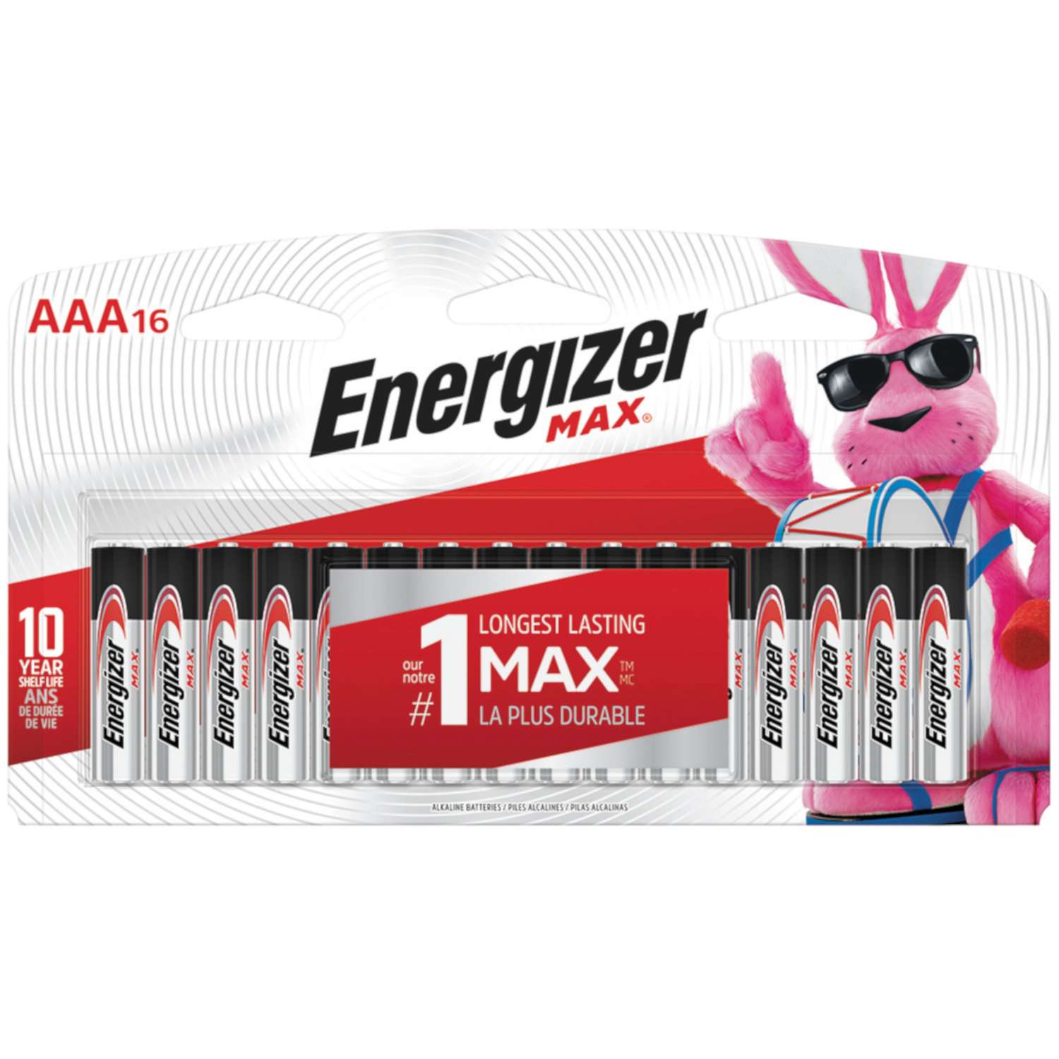 Energizer MAX AAA Alkaline Batteries 16 pk Carded Ace Hardware