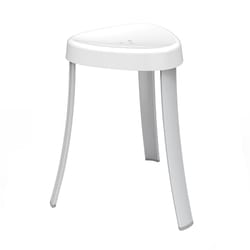 Better Living White Plastic Toilet Stool