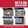 Gardner WET-R-DRI Gloss Black Patching Cement All-Weather Roof