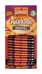 Lowrey's Bacon Microwave Pork Rinds 1.75 oz Bagged