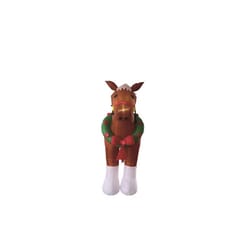 Celebrations Santa with Horse Carriage 9 ft. Inflatable