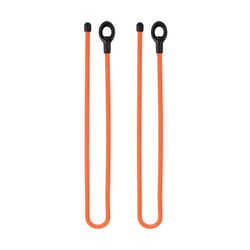 Nite Ize Gear Tie 24 in. L Orange Twist Ties 2 pk