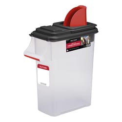 Grill Mark Polypropylene Storage Bin/Lid 20 lb. capacity 19 in. L X 10 in. W 1 pk