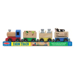 Melissa & Doug Farm Train Toy Set 11 pc