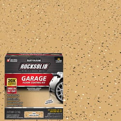 Rust-Oleum RockSolid Extreme High-Gloss Tan Polycuramine Garage Floor Coating Kit 76 oz