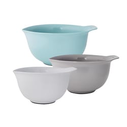 KitchenAid 3 qt. cap. Polypropylene Assorted Mixing Bowl Set 3 pc