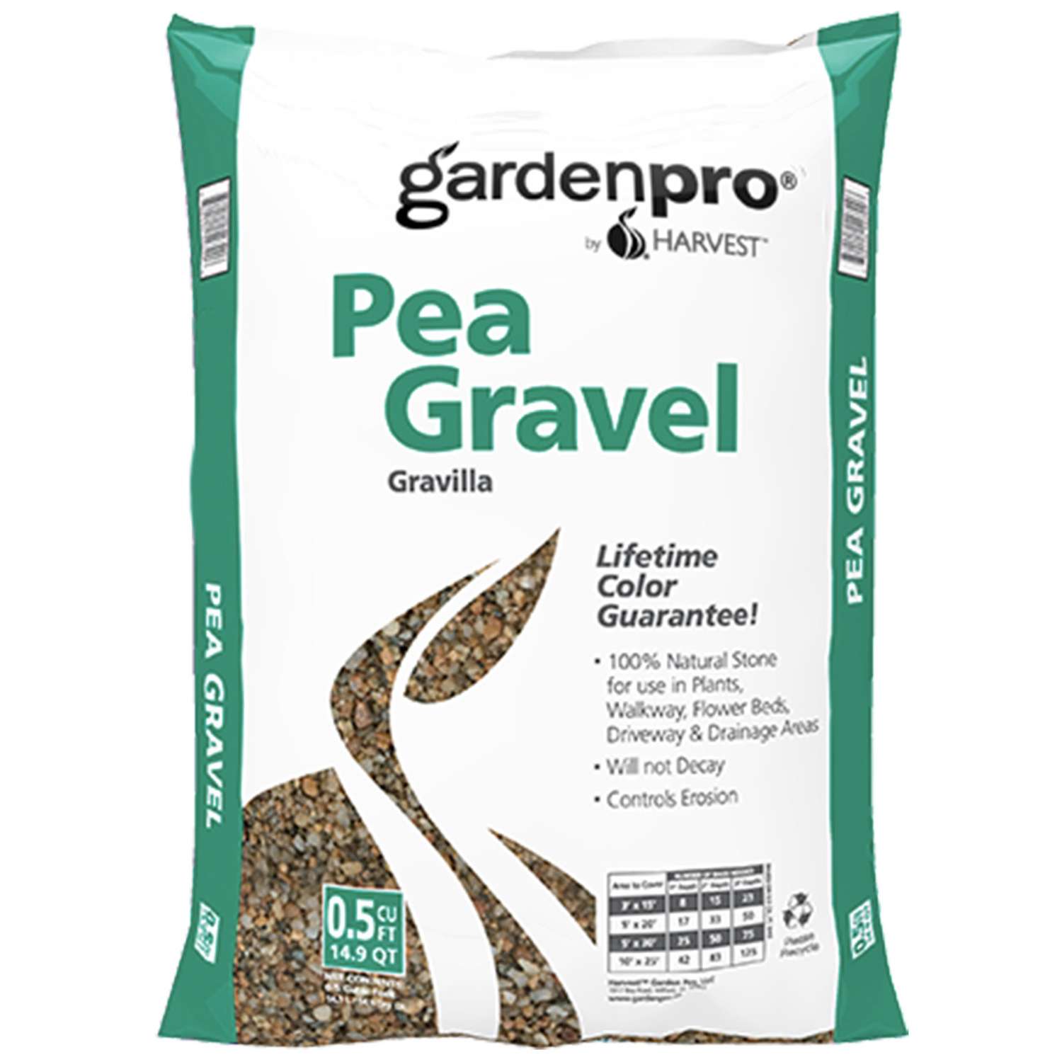 Harvest Garden Pro Multicolored Pea Gravel 0.5 cu ft 40 lb - Ace Hardware