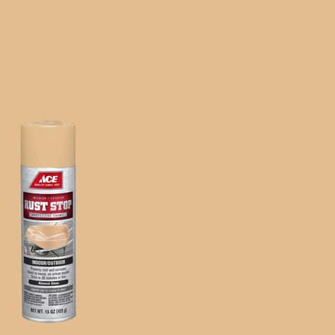 Ace Metallic Brass Spray Paint 11.5 oz - Ace Hardware