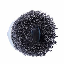 Forney 2 in. D X 1/4 in. D Crimped Steel Cup Brush 6000 rpm 1 pc