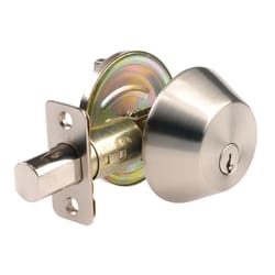 Ace Satin Nickel Chrome Single Cylinder Deadbolt