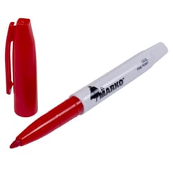 C.H. Hanson El Marko Red Fine Tip Permanent Marker 1 pc