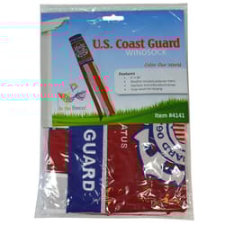 In The Breeze US Coast Guard Windsock 40 in. H X 6 in. W
