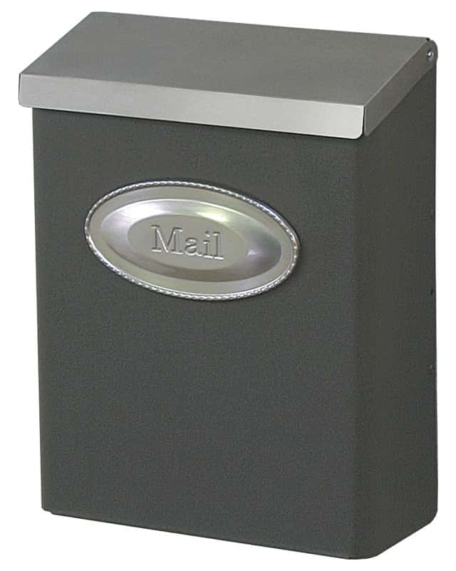 Gibraltar Mailboxes Designer Classic Galvanized Steel Wall Mount