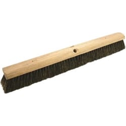 Marshalltown Wood/Natural Fiber Concrete Brush 24 in. L