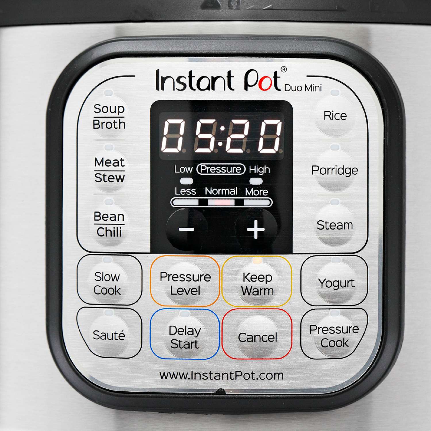 Instant Pot 8 qt. Stainless Steel Duo Electric Pressure Cooker 113-0002-03  - The Home Depot