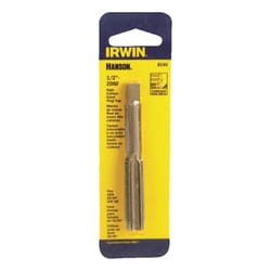 Irwin Hanson High Carbon Steel SAE Fraction Tap 1/2 in. 1 pc