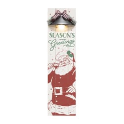 Dyno LED Multicolored Holiday Porch Sign 48 in.