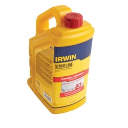 Irwin Strait-Line 5 lb Permanent Marking Chalk Red 1 pk