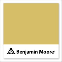 Benjamin Moore Luxurious Gold 286