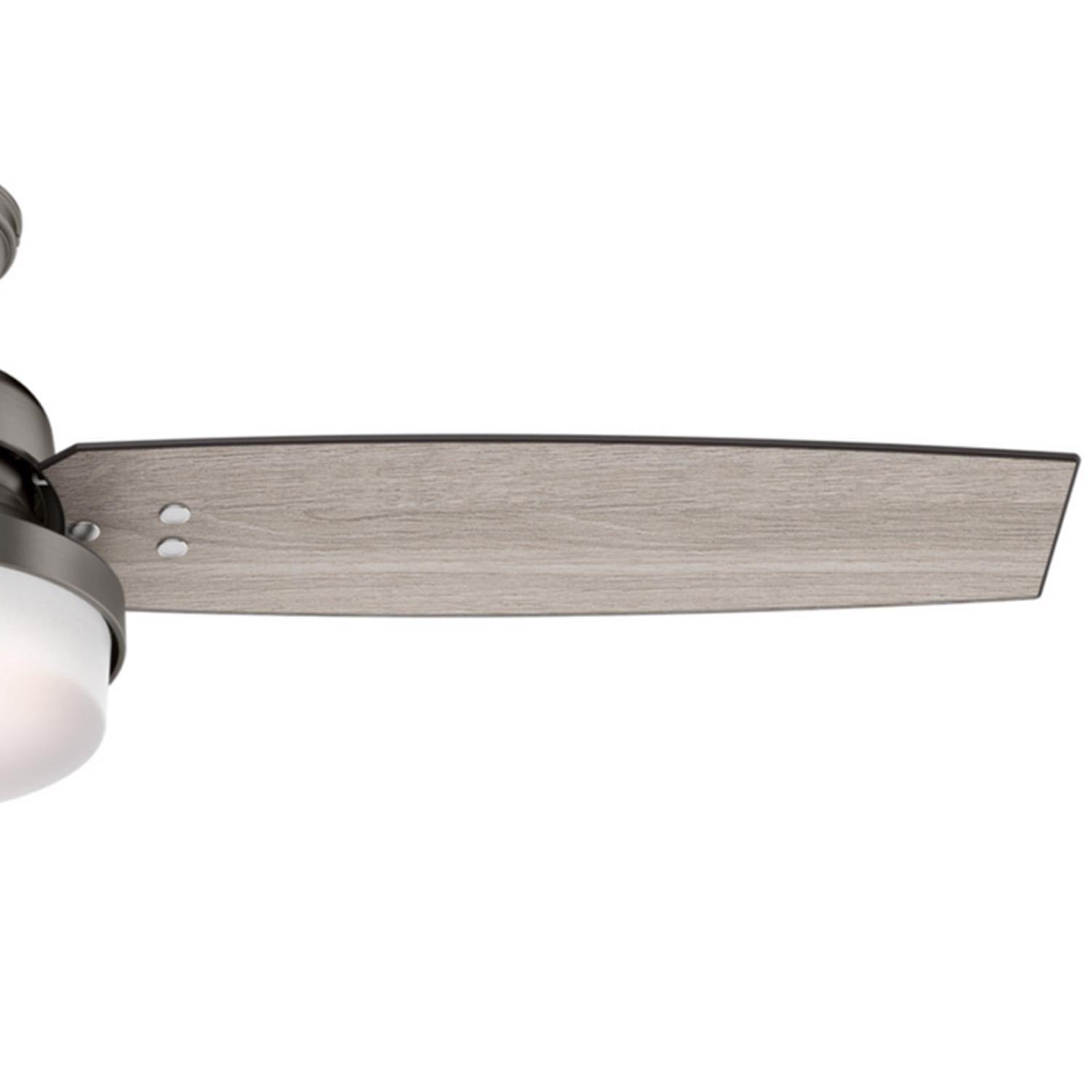 Hunter Sentinel 52 in. Brushed Slate LED Indoor Ceiling Fan Sansujyuku sansujyuku.com