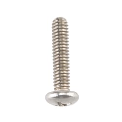 HILLMAN No. 8-32 Ga. X 3/4 in. L Phillips Pan Head Stainless Steel Machine Screws 100 pk
