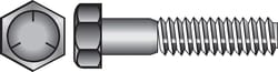 HILLMAN 7/16 in. D X 3-1/2 in. L Heat Treated Zinc Steel Hex Head Cap Screw 25 pk