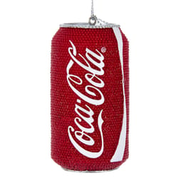 Kurt S. Adler Red Coca-Cola Can Ornament 3 in.