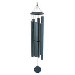 Corinthian Bells Green Aluminum 65 in. Wind Chime