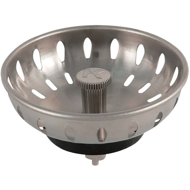 Ace 3-1/2 in. Dia. Brushed Stainless Steel Replacement Strainer Basket ...