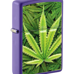 Zippo Purple Cannabis Lighter 1 pk