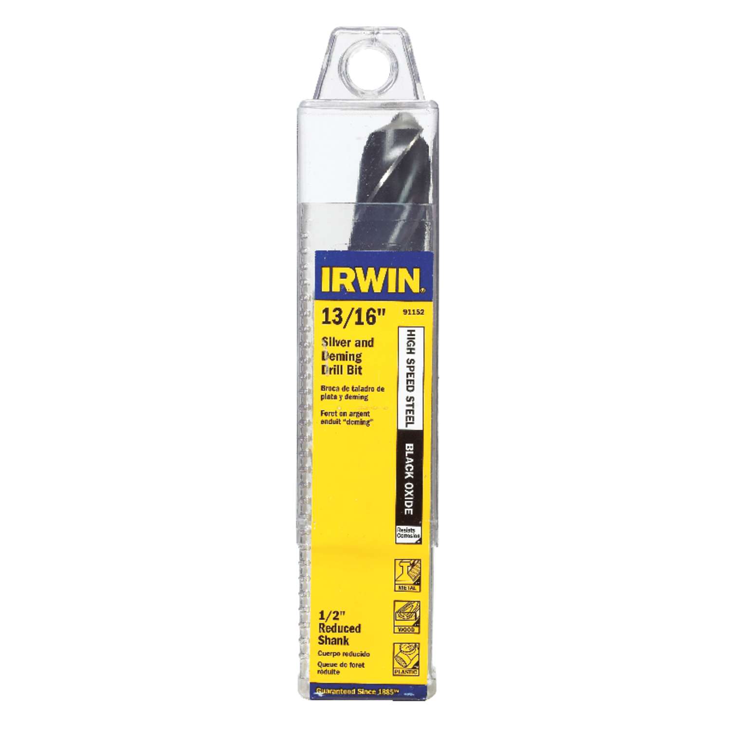 -Irwin 5/16" Dia Bright High Speed Steel General Purpose Drill Bit 60120 30 