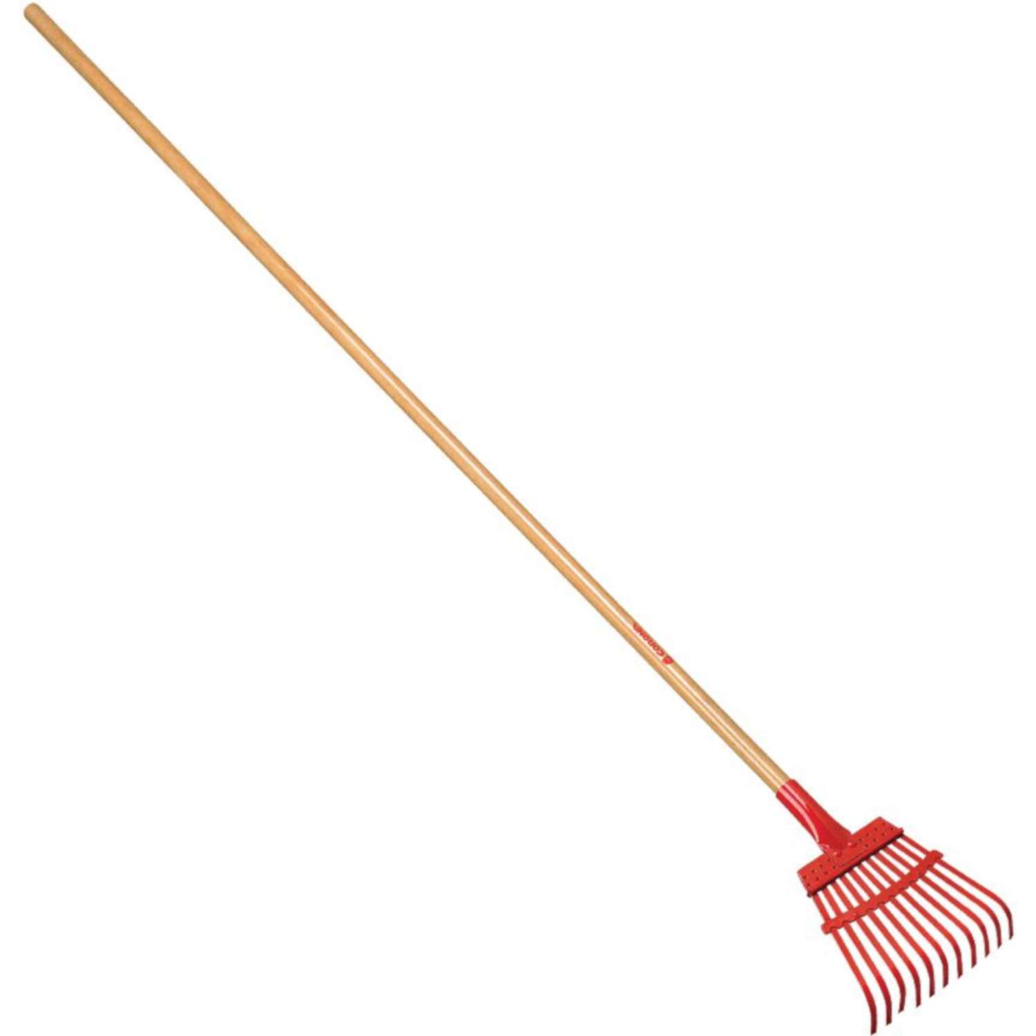 Corona 60.5 in. L X 8 in. W Steel Shrub Rake Wood Handle Ace Hardware