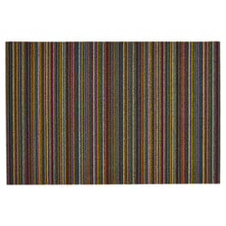 Chilewich 24 in. W X 36 in. L Multicolored Stripe PVC Vinyl Utility Mat