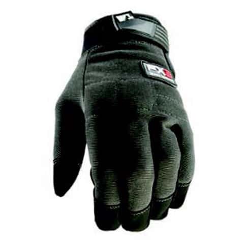 Wells Lamont Men's Indoor/Outdoor FX3 Work Gloves Black/Gray M 3