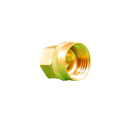 Hessaire 1 in. H X 1 in. D Yellow Brass Hose Adapter