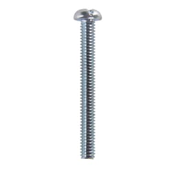 HILLMAN No. 8-32 X 1-1/2 in. L Combination Round Head Zinc-Plated Steel Machine Screws 100 pk