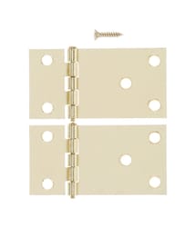 Ace 1-1/2 in. L Bright Brass Wide Throw Shutter Hinge 1 pk