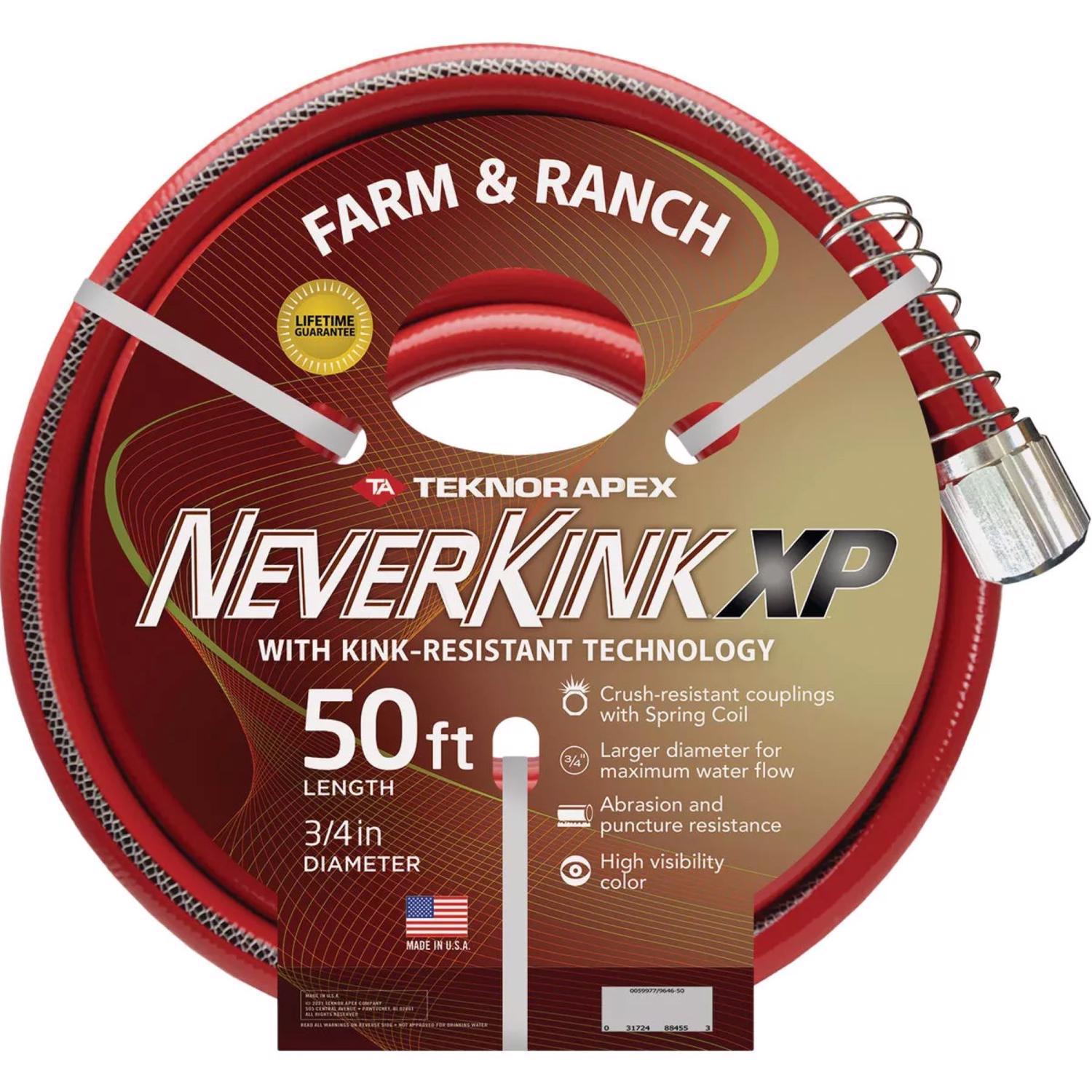 Teknor Apex NeverKink Pro 3/4 in. D X 75 ft. L Contractor Teknor Apex NeverKink Pro 3/4 in. D X 75 ft. L Contractor