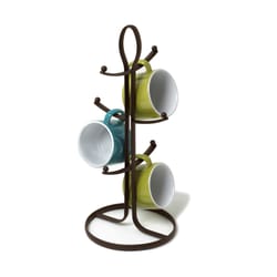 Spectrum Ashley 6.75 in. L X 6.8 in. W X 15.3 in. H Bronze Mug Holder