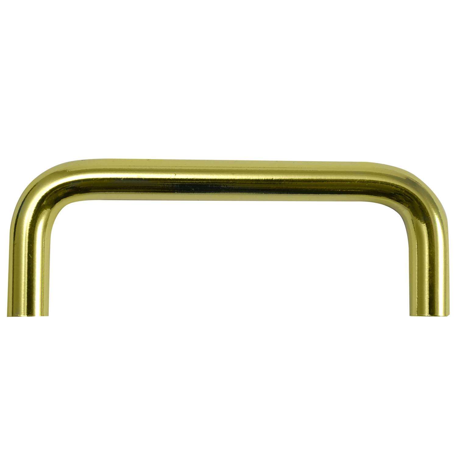 Laurey Tech TBar Wire Pull 3 in. Polished Brass Gold 1 pk Ace Hardware