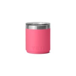 YETI Rambler 10 oz Tropical Pink BPA Free Lowball 2.0 Tumbler with MagSlider Lid