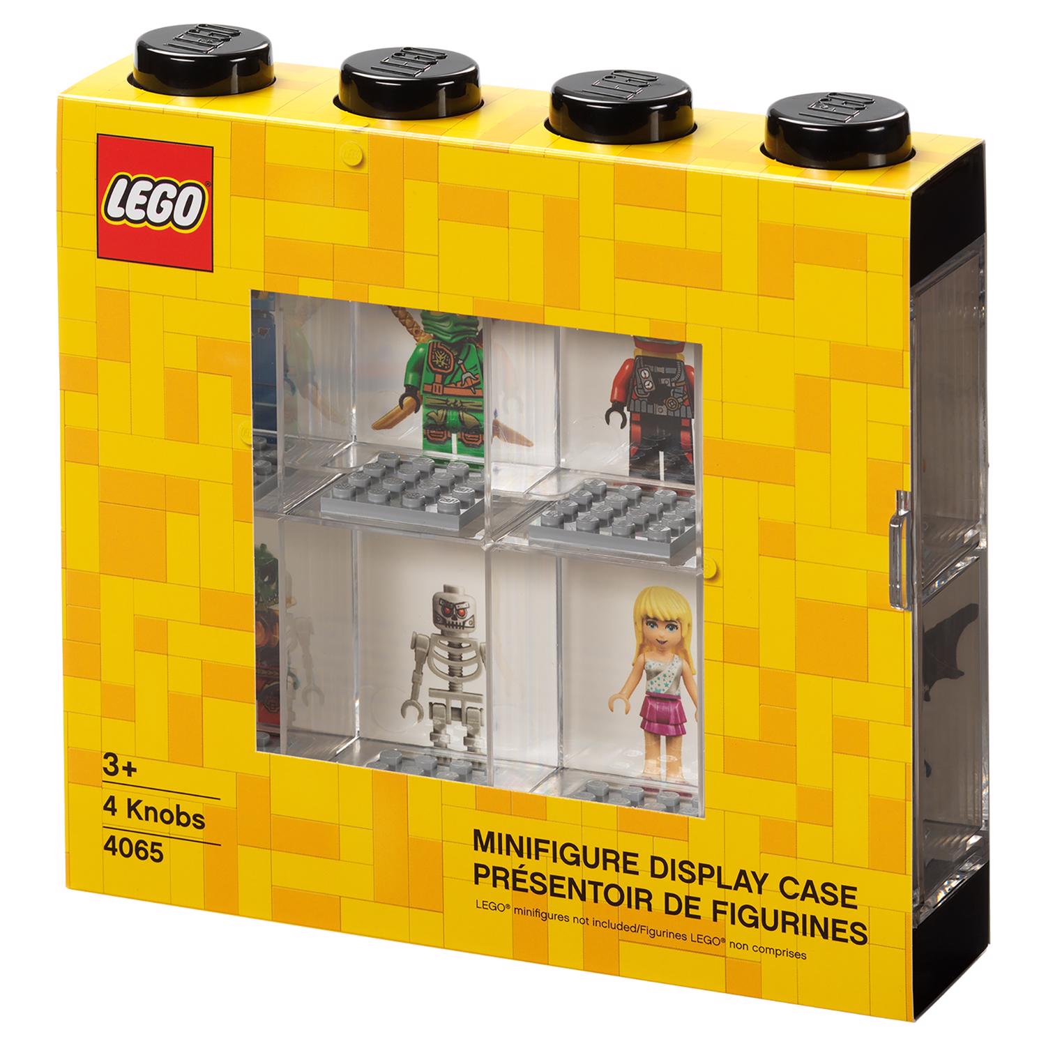Photos - Other interior and decor Lego Minifigure Display Case ABS/Polycarbonate Black 40650003 