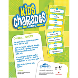 Outset Media Kids Charades Board Game 112 pc