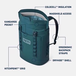 YETI Hopper M12 Agave Teal 12 qt Backpack Cooler